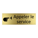 Appeler le service