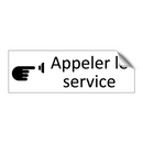 Appeler le service