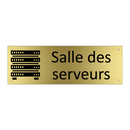 Salle des serveurs