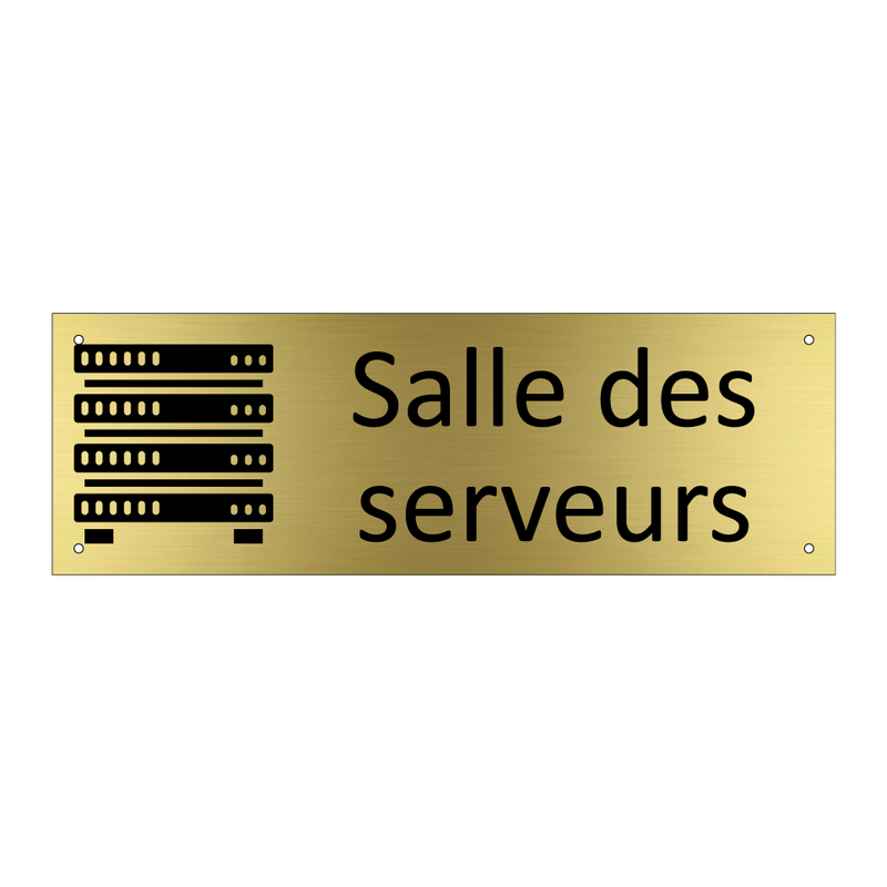 Salle des serveurs