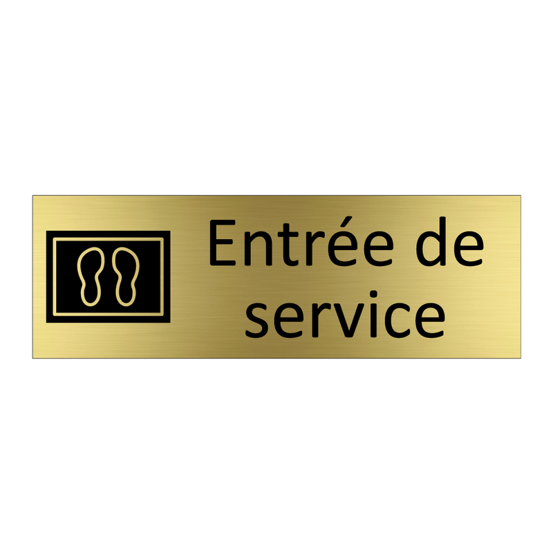 Entrée de service