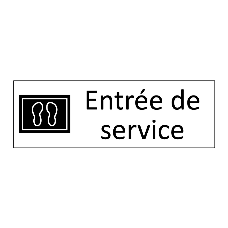Entrée de service