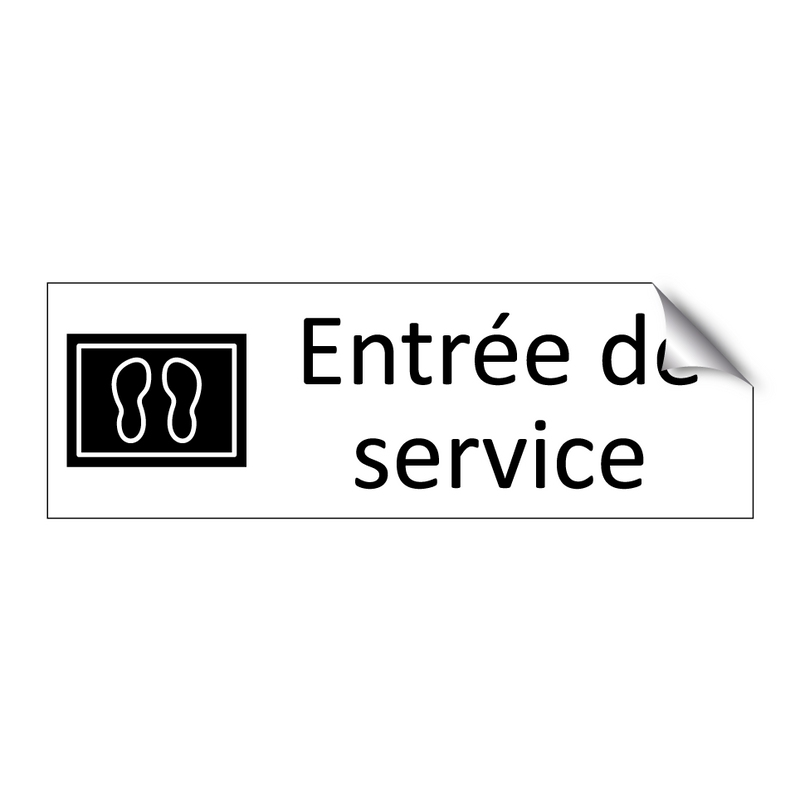 Entrée de service
