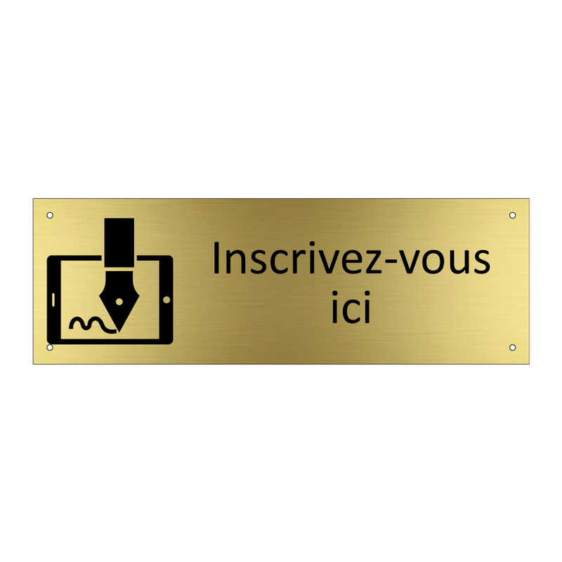 Inscrivez-vous ici