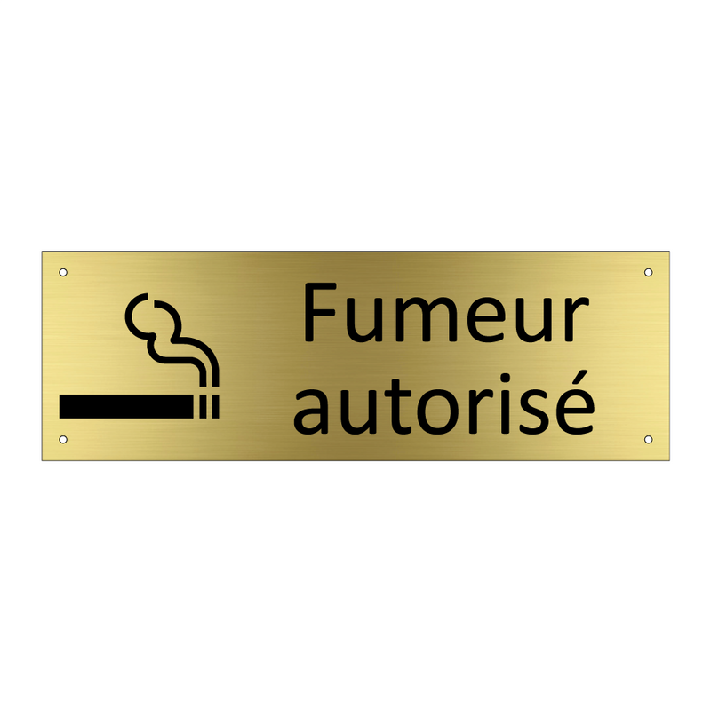 Fumeur autorisé