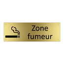 Zone fumeur