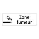 Zone fumeur