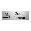 Zone fumeur
