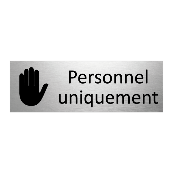 Personnel uniquement