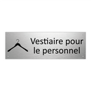 Vestiaire pour le personnel