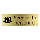 Service du personnel