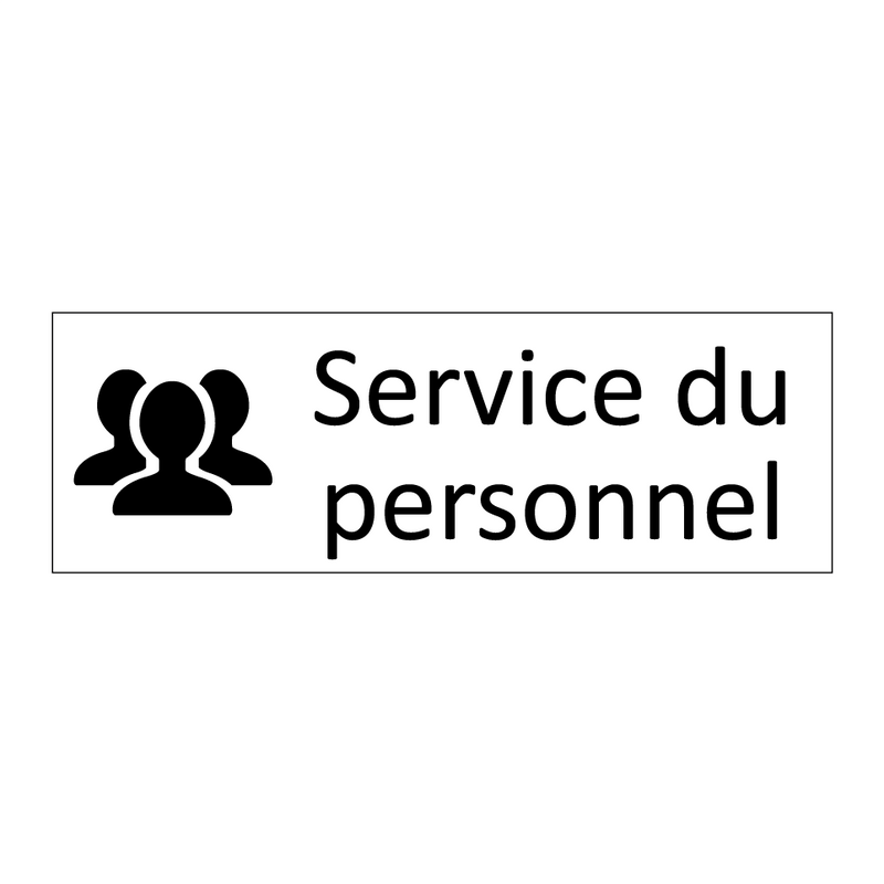 Service du personnel