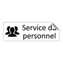 Service du personnel