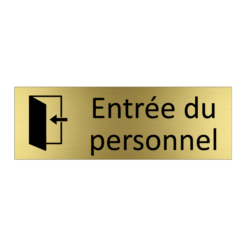 Entrée du personnel