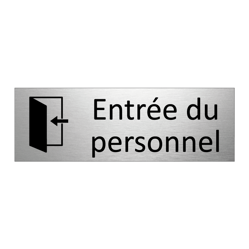 Entrée du personnel
