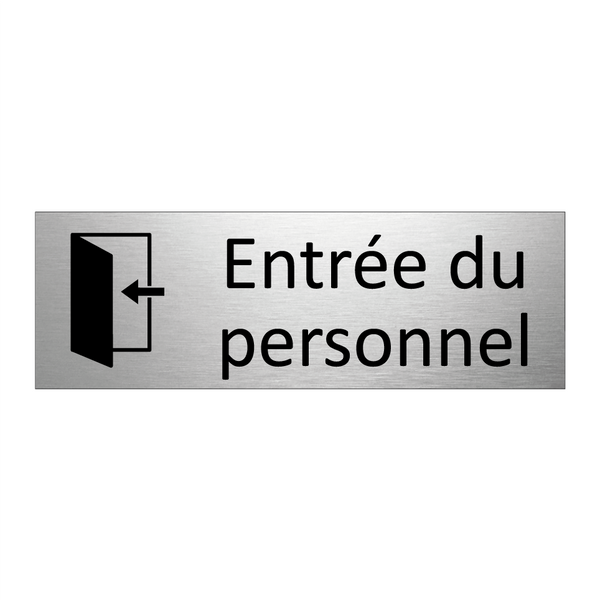 Entrée du personnel