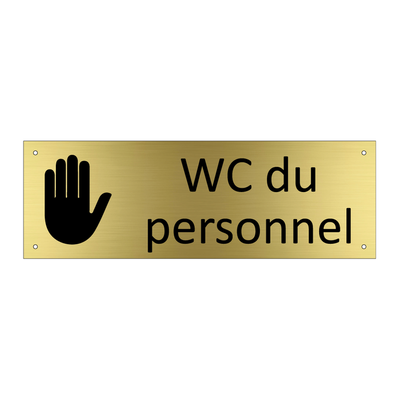 WC du personnel