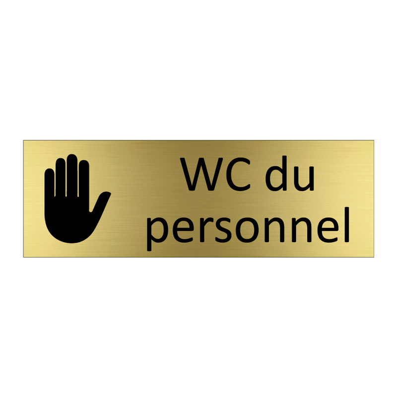 WC du personnel