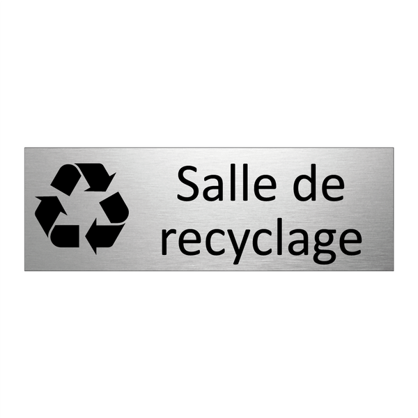 Salle de recyclage