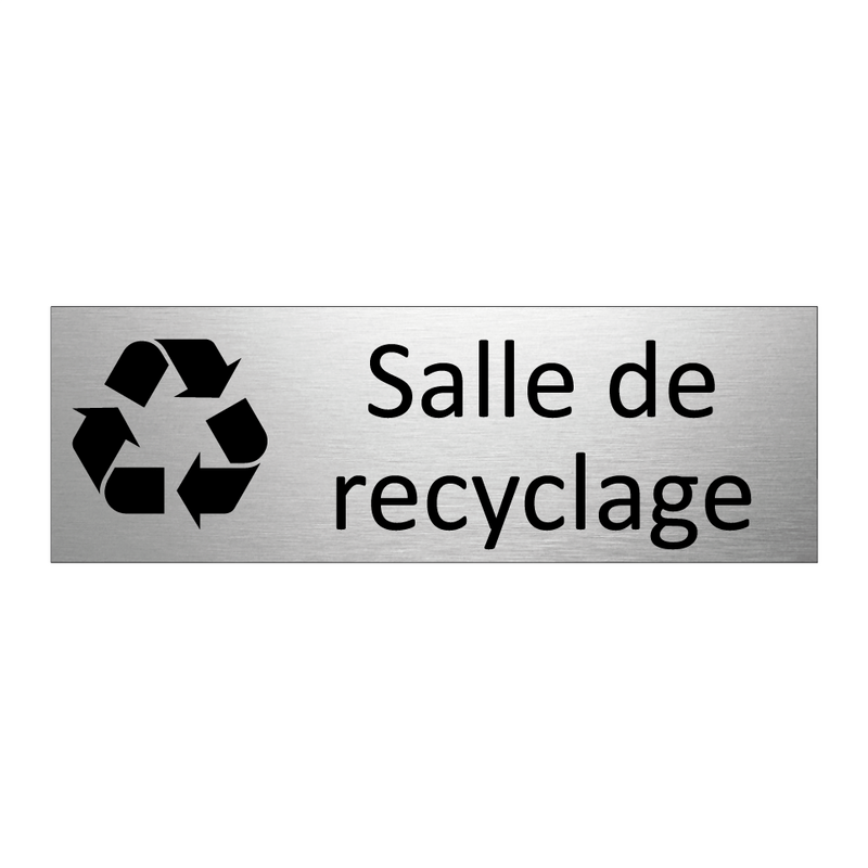Salle de recyclage