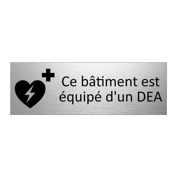 Ce bâtiment est équipé d'un DEA