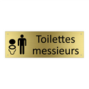 Toilettes messieurs