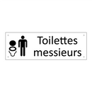 Toilettes messieurs