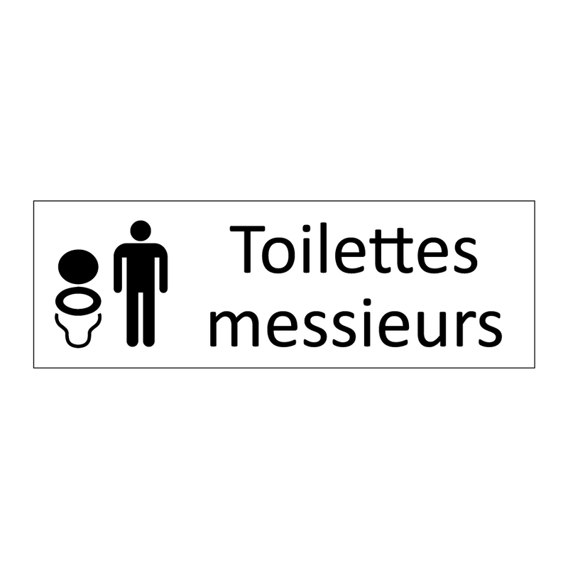 Toilettes messieurs
