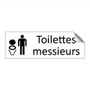 Toilettes messieurs