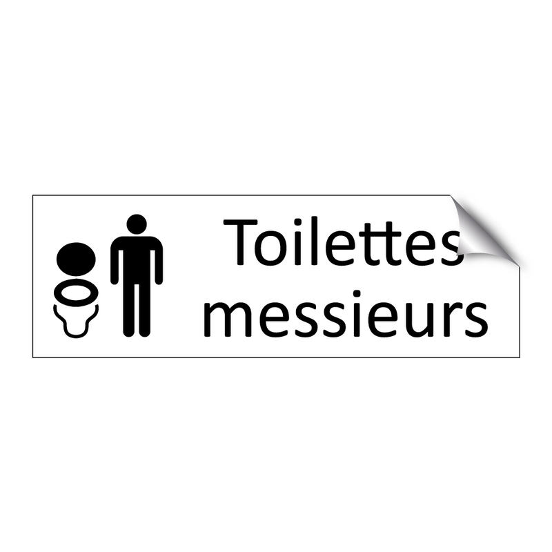 Toilettes messieurs