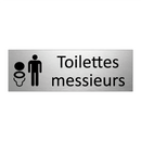 Toilettes messieurs