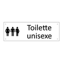 Toilette unisexe