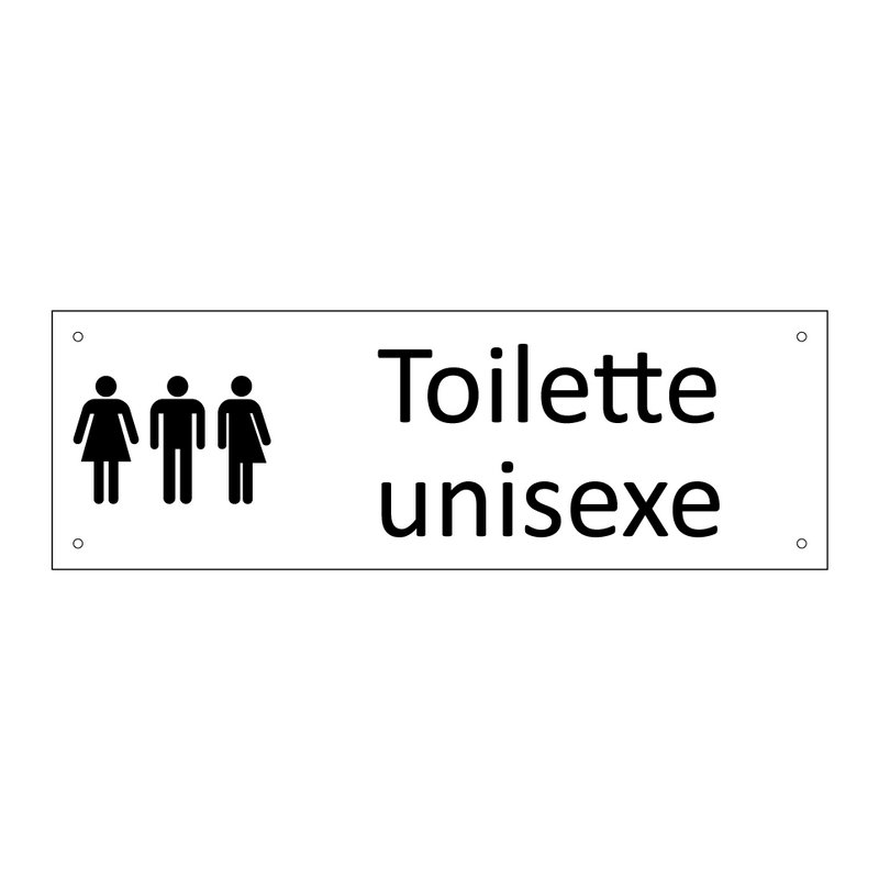 Toilette unisexe