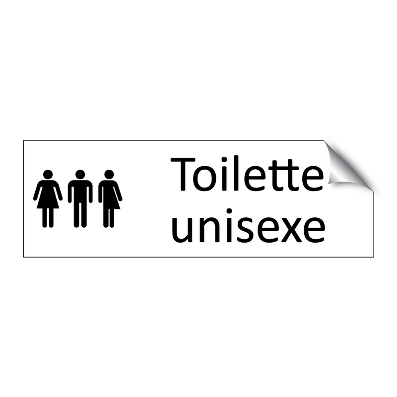 Toilette unisexe