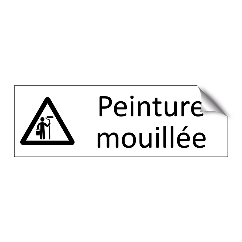 Peinture mouillée