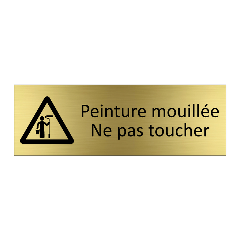 Peinture mouillée Ne pas toucher