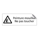 Peinture mouillée Ne pas toucher