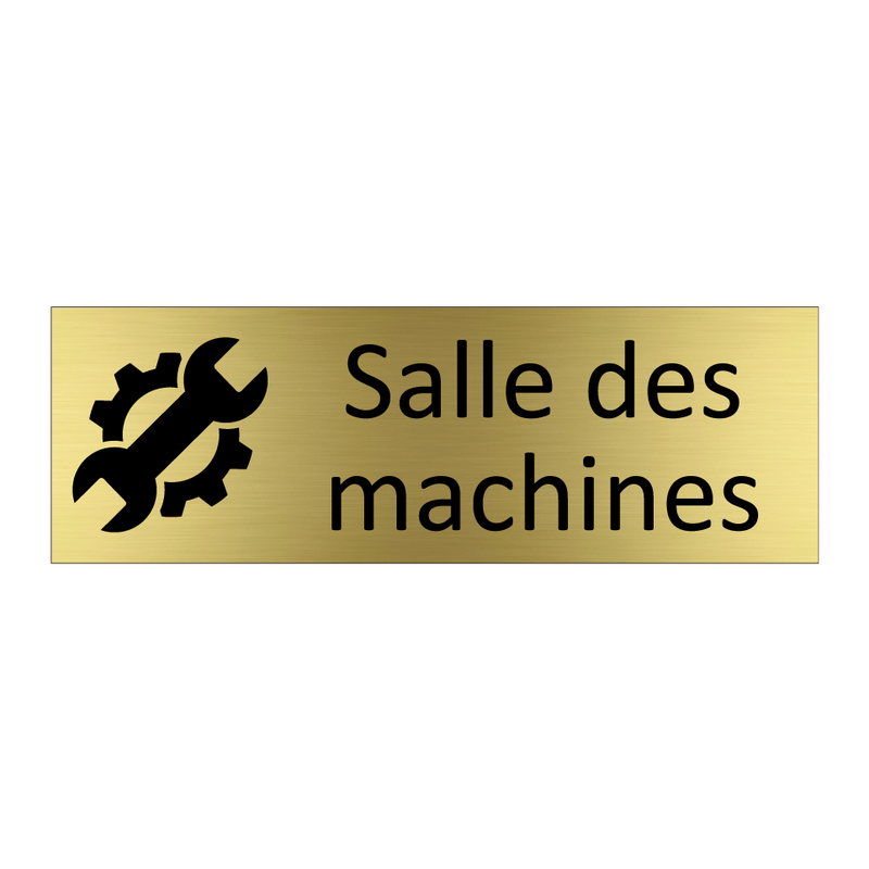 Salle des machines