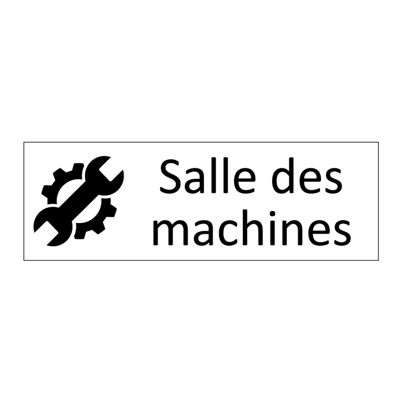 Salle des machines