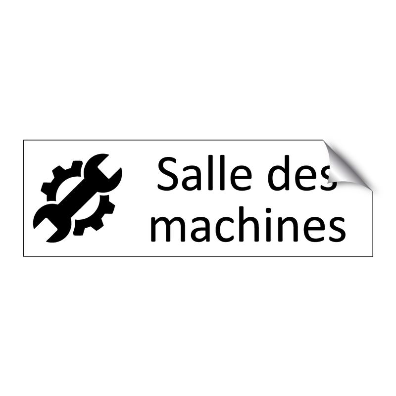 Salle des machines
