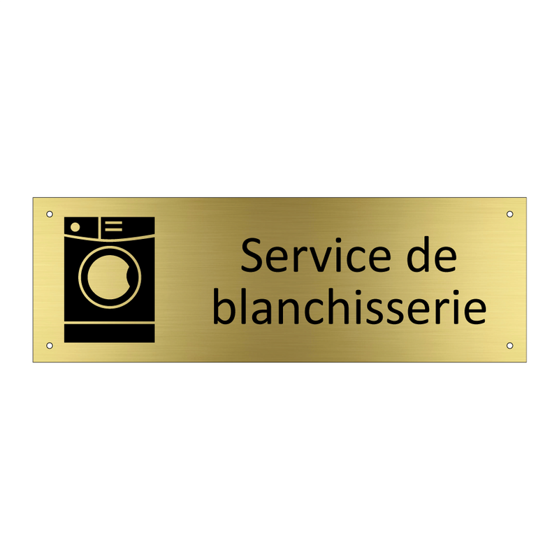 Service de blanchisserie