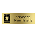 Service de blanchisserie