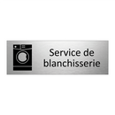 Service de blanchisserie