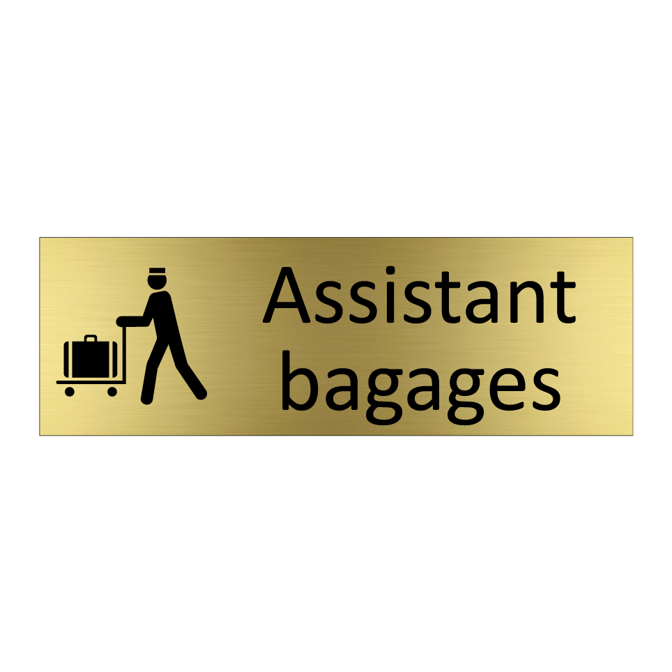 Assistant bagages