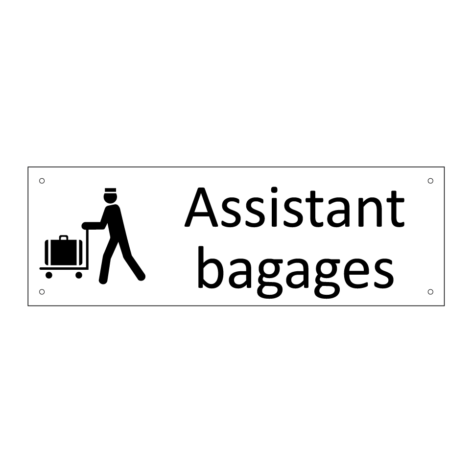 Assistant bagages