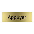 Appuyer & Appuyer & Appuyer & Appuyer & Appuyer & Appuyer