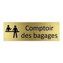 Comptoir des bagages