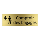 Comptoir des bagages