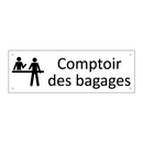 Comptoir des bagages