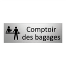 Comptoir des bagages